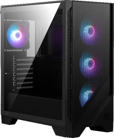 MSI、ATXマザーボード対応のゲーミングPCケース「MAG FORGE 320R AIRFLOW」をパソコン工房限定で発売