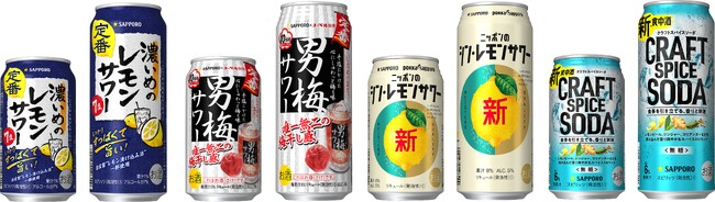 RTDカテゴリー３年連続で前年の年間売上超え達成！サッポロ史上過去最高売上を更新中
