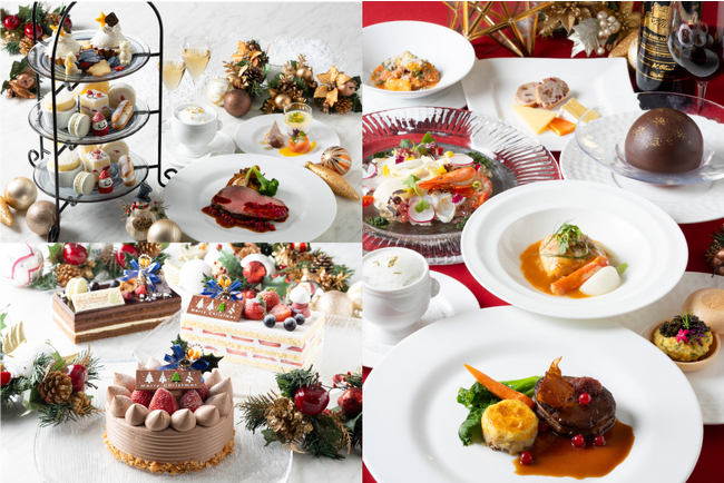 ニューオータニイン札幌が贈る「美味しいクリスマス」。3日間限定のランチ＆ディナーメニューとホテルオリジナルクリスマスケーキをご案内いたします。