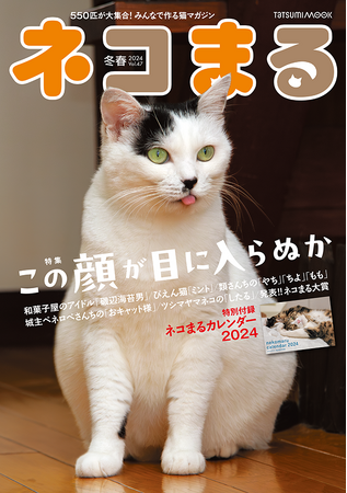 【付録カレンダー付き】個性派猫が大集合！ 『ネコまる』2024 冬春号 Vol.47 が11月21日に発売
