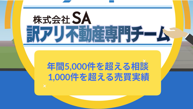 【訳アリ負動産でお悩みの方へ】SAが無料相談・完全成果報酬で解決します