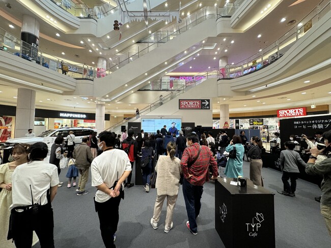 【イベントレポート】茨城トヨペット オリジナルブレンドコーヒーのデモンストレーションを開催