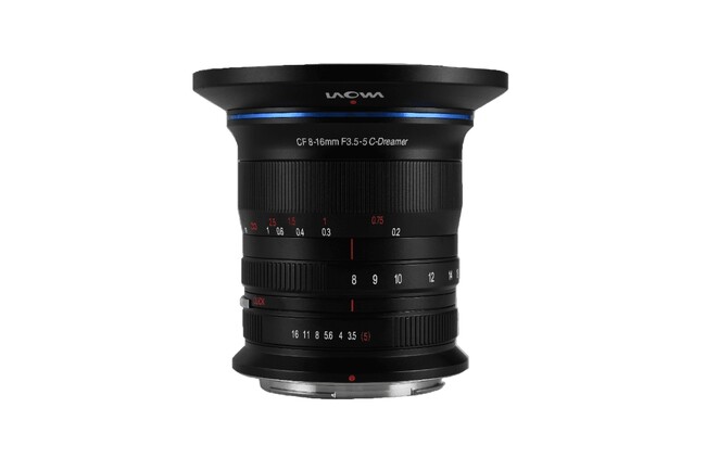 軽量コンパクトなAPS-C用広角ズームレンズ「LAOWA 8-16mm F3.5-5 ZOOM CF」発売