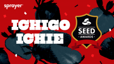 「sprayer®」、15秒楽曲コンテスト「ICHIGOICHIE - SEED -」最優秀楽曲とコラボしたPVを渋谷スクランブル交差点屋外ビジョンで放映