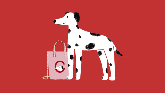 ヴァレンティノ、ペットのポートレートを描く「ロックスタッズ ペット」のポップアップストアを、ヴァレンティノ 阪急うめだにて開催