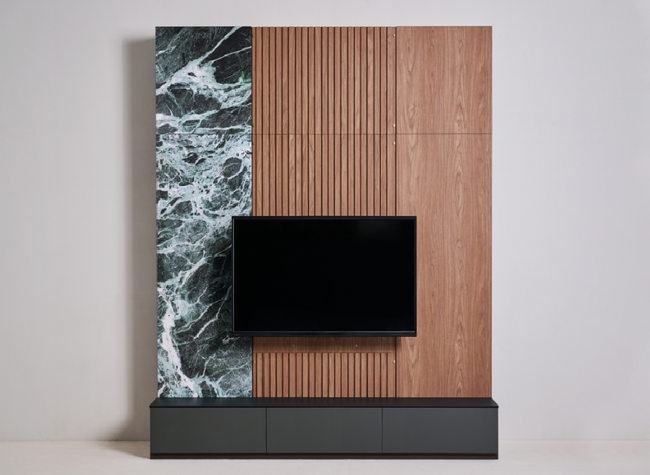 壁をしつらえる新しいテレビボード「CEBU（セブ）」リビングハウスから発売Designed by Morten Georgsen（モートン・ゲオーセン）