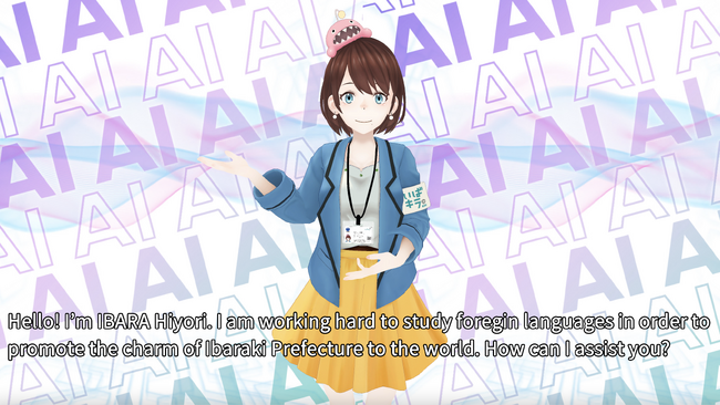 アドバンスト・メディアのAI音声対話システムとChatGPTを連携した「AI茨ひより」が英語対応し、シンガポールで茨城県の魅力を発信　東南アジア最大級のポップカルチャーイベントAFAに登場！