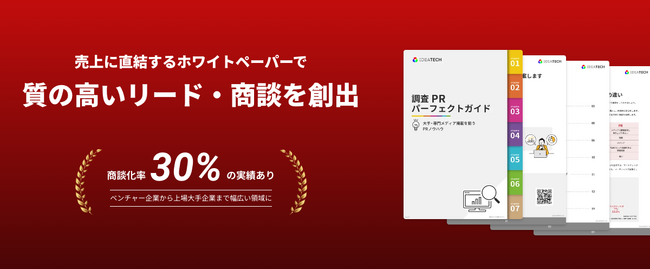 レポートPR「レポピー(R)︎」、リブランディング！売上に直結するホワイトペーパー制作で、質の高いリードと商談を創出