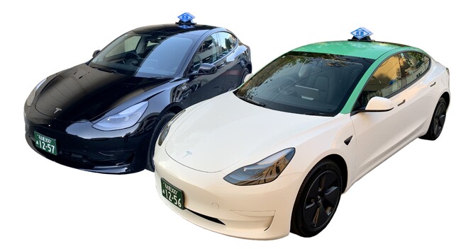 テスラ社「Model ３」「Model Y」の電気自動車（ＥＶ）タクシー導入について