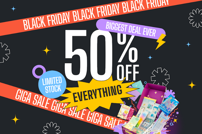 Storeページ全商品50%OFF！ZenPop、年に一度のお得な「ブラックフライデーキャンペーン」を開催！