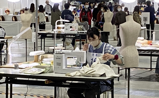 第61回技能五輪全国大会の「洋裁」部門にて銅賞を受賞