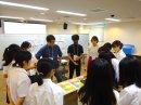 ハンドタオルの企画会議の様子 ハンドタオルの企画会議の様子