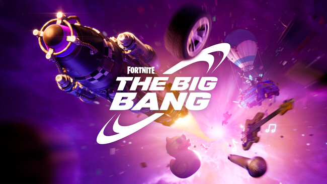 フォートナイトよりリアルタイムイベント『BIG BANG』が開催!