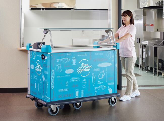【新製品】高齢者・福祉施設の食事提供のお悩み解決！ 「人手不足の解消」＋「サービスの向上」が図れる再加熱ワゴン「マルチサーブ」12月8日販売開始