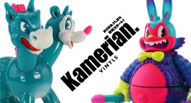イラストレーター・Kamerian.によるアートピース「ウマシカ #4」「ヘンリー #3」を11月24日より販売開始。