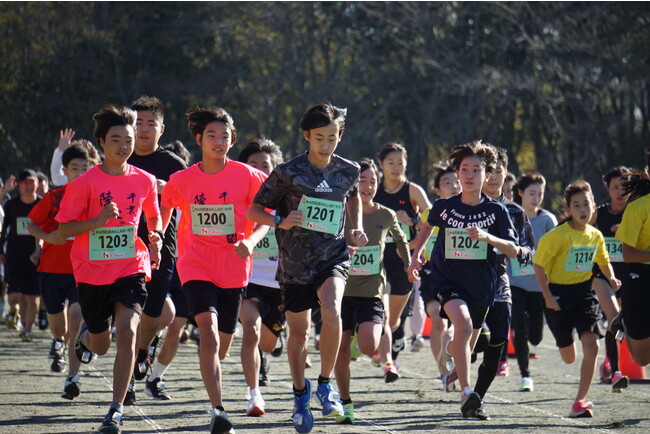 四街道総合公園でランニング大会を開催しました！