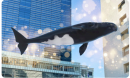 NTT品川TWINS前広場 《セミクジラの出現》 NTT品川TWINS前広場 《セミクジラの出現》