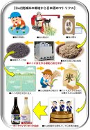 Co2削減米の日本酒マトリクス Co2削減米の日本酒マトリクス