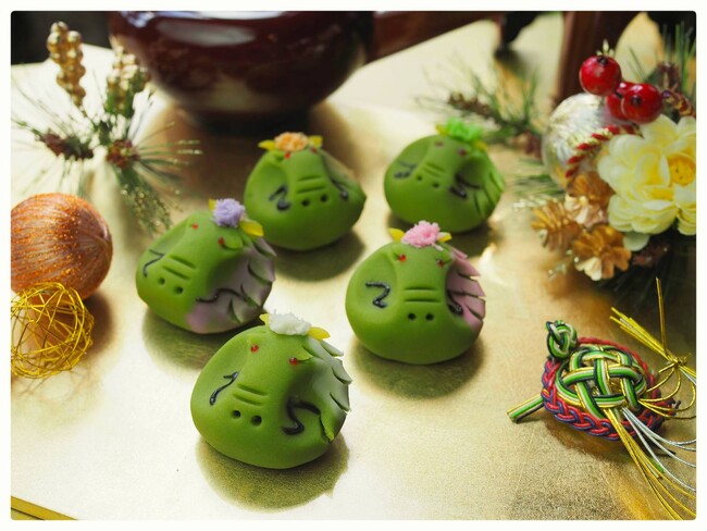 お正月限定上生菓子、来年の干支『辰』を発売