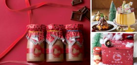 【熱海プリン】毎年2万本完売の大人気フレーバー「2層仕立てのチョコレートプリン」を12/22より販売開始！～クリスマスシーズンは全店チョコづくし！食堂ではクリスマス限定特別メニューも～