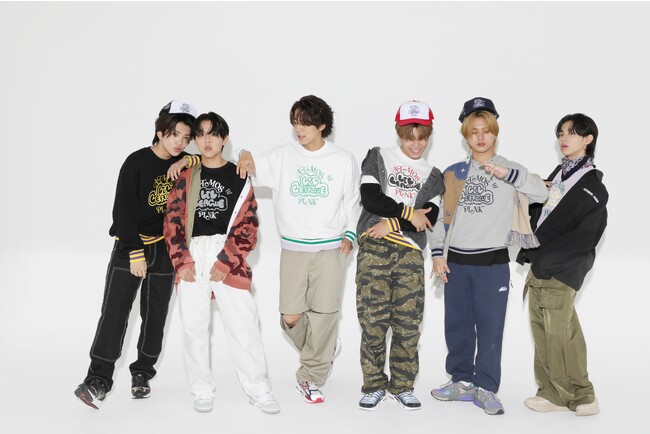 LIL LEAGUE × atmos pink コラボレーションウェア発売決定!!