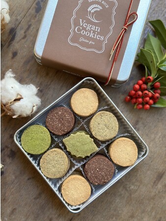 ブラウンライスよりクリスマス限定ヴィーガンクッキー缶が数量限定発売