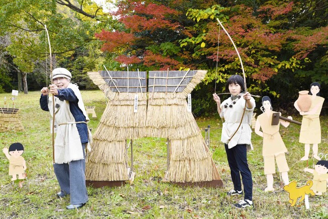 【兵庫県川西市2023】加茂遺跡で火おこし、弓矢体験。私たちも古代人になろう