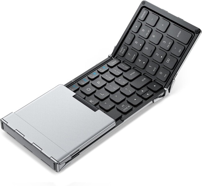 【iClever】テンキー搭載！折りたたみ式Bluetoothキーボードが新発売！30％OFFセール開催
