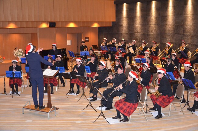 【会津東山温泉　御宿東鳳】雪国会津のクリスマスを会津高等学校の学生が音楽で彩る！　吹奏楽コンサートほか旅館で楽しむクリスマスイベント開催