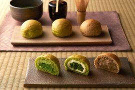 八天堂 × 伊藤久右衛門 宇治茶くりーむパン3種 八天堂 × 伊藤久右衛門 宇治茶くりーむパン3種
