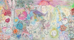 自由な個性が光る、障がい者芸術の世界を散策しながら鑑賞！「こころのアート展」の作品ポスター展が、レトロなビルが立ち並ぶお洒落スポット“神戸旧居留地”にて開催