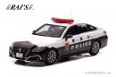 1/43 トヨタ クラウン (ARS220) 2022 警視庁高速道路交通警察隊車両 (速3)：左前