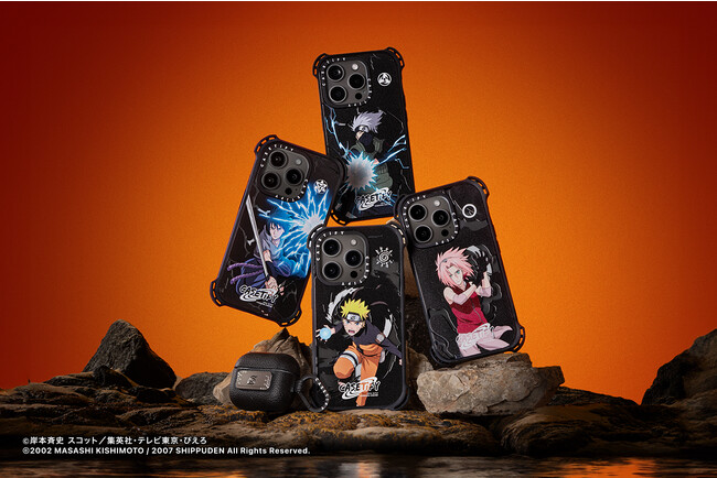 アニメ『NARUTO-ナルト- 疾風伝』とのコラボが実現。ストーリーの追体験を楽しめるテックアクセサリーコレクションをお見逃しなく！