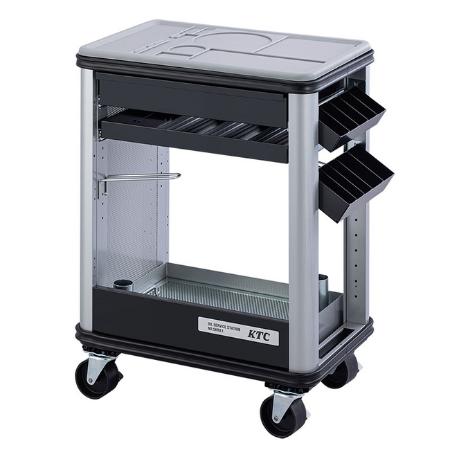 オイルサービスステーション（５点入組） SKR81の取り扱いを開始　【整備機器・鈑金塗装工具の補助金活用サポートしています】