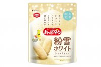 くちどける深い味わいで贅沢なひとときを楽しめる 『ハッピーターン 粉雪ホワイトショコラ仕立て』 冬季限定発売！