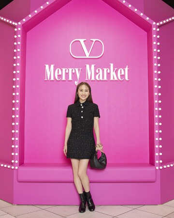 ももいろクローバーZ 百田夏菜子さんがヴァレンティノのポップアップストアに来店