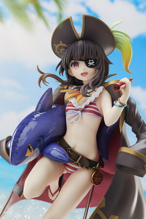 『この素晴らしい世界に祝福を！』めぐみん 原作版 波打ち際のコスプレver.がフィギュア化！　12月8日（金）より予約受付開始