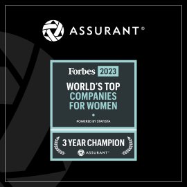 Assurant、フォーブスの2023年版「世界で最も女性が働きやすい企業」に3年連続で選出