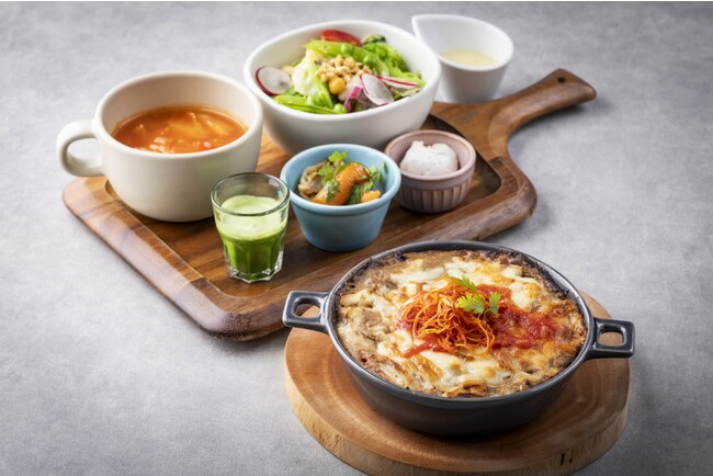 ファンケルのレストラン「FANCL BROWN RICE MEALS（東京銀座）」にてヴィーガングラタンメニューの提供を開始