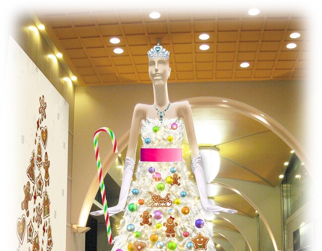特別装飾「Christmasナナちゃん」を実施