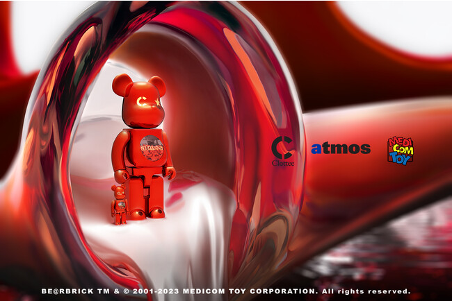 ”東と西の架け橋”をコンセプトにした香港のストリートブランド「Clottee」と「atmos」が共作した「BE@RBRICK」とアパレルコレクションを発売