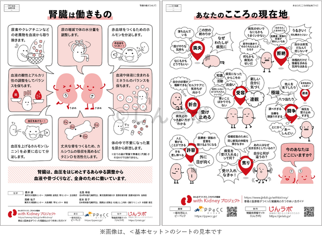 慢性腎臓病診断直後の方向けの生活・治療情報をまとめたガイド＜基本セット＞12月11日より提供開始