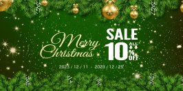 【SALE】TRAVALO Merry Christmas SALE 12月11日スタート