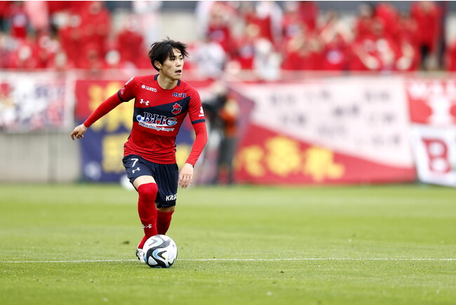 いわきFC、杉山伶央 選手 契約更新のお知らせ
