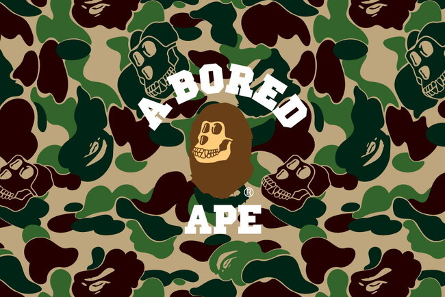 A BATHING APE(R) × Bored Ape Yacht Club