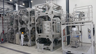 連続生産方式による医薬品製造設備の構築、実証試験に成功