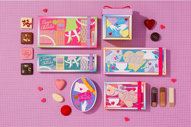 銀座8丁目からはじまる恋物語“Shiseido Parlour’s Love Story” 資生堂パーラーのバレンタインコレクション2024