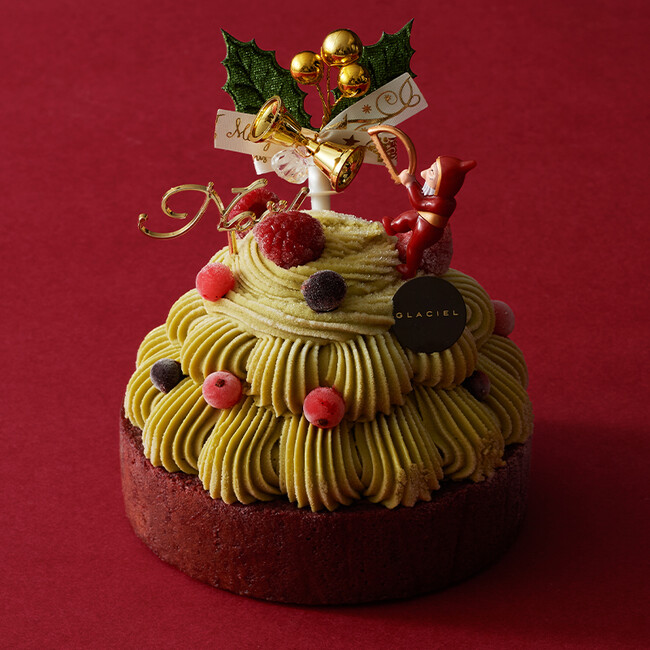 家族で囲む、味わう。ルタオ新作アイスケーキが登場　クリスマスケーキ「サパンドピスターシュノエル」
