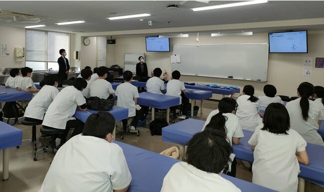 新宿医療専門学校においてサポーターについての実践型講義を実施！