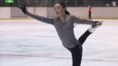 練習中の田村さん(田村綾音さん) 練習中の田村さん(田村綾音さん)
